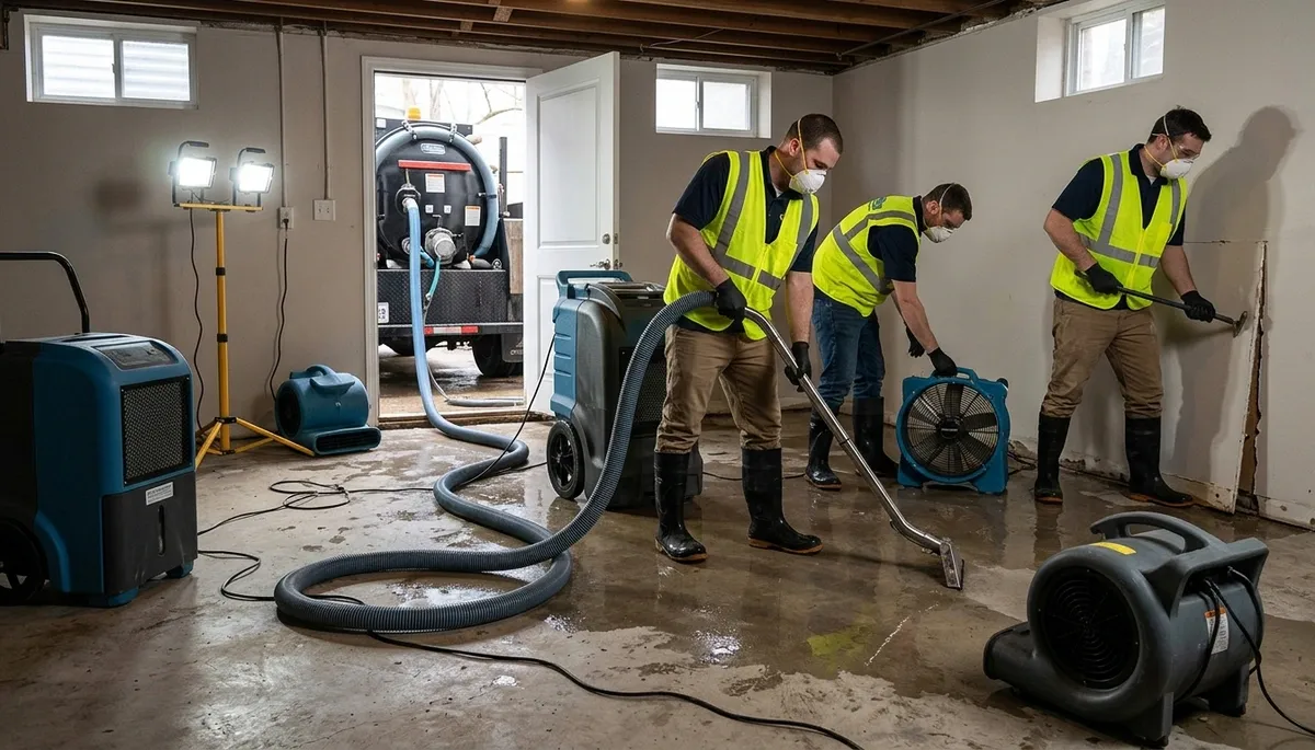 Basement Flood Cleanup Image 3