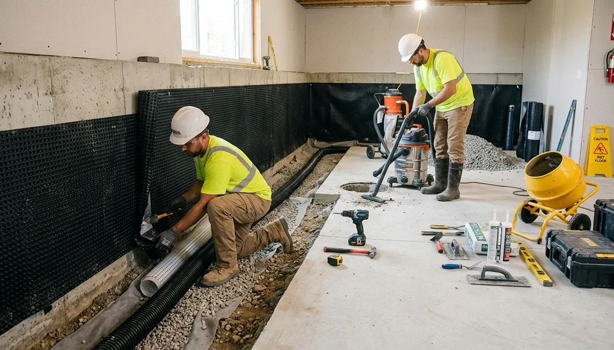 Basement Waterproofing Image 3