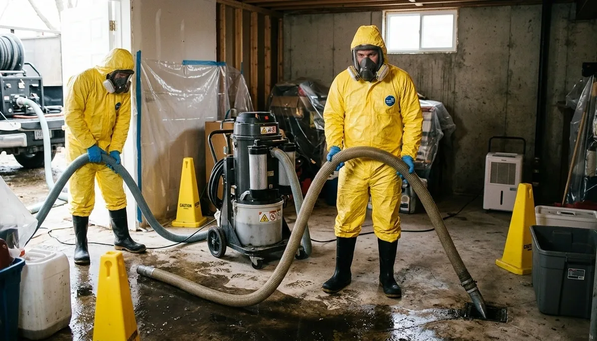 Sewage Cleanup Image 3