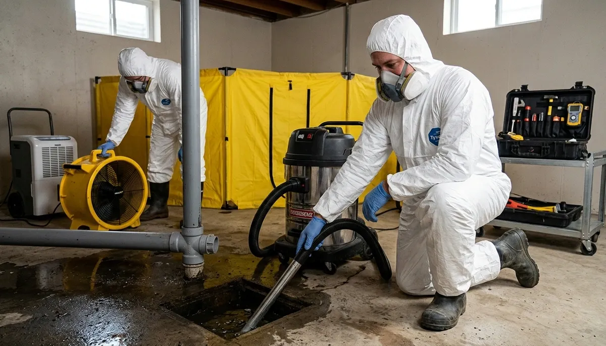 Sewer Backup Cleanup Image 3