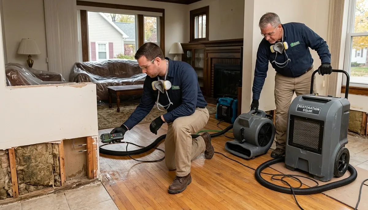 Water Damage Mechanicsburg Il Image 3