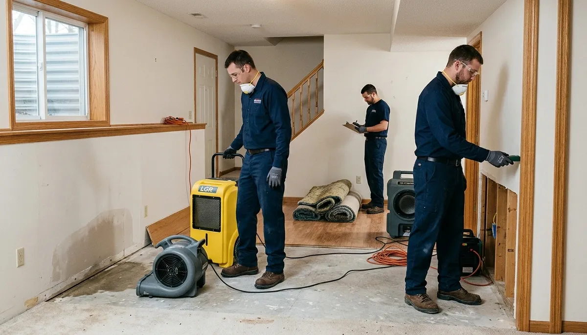 Water Damage New Berlin Il Image 2