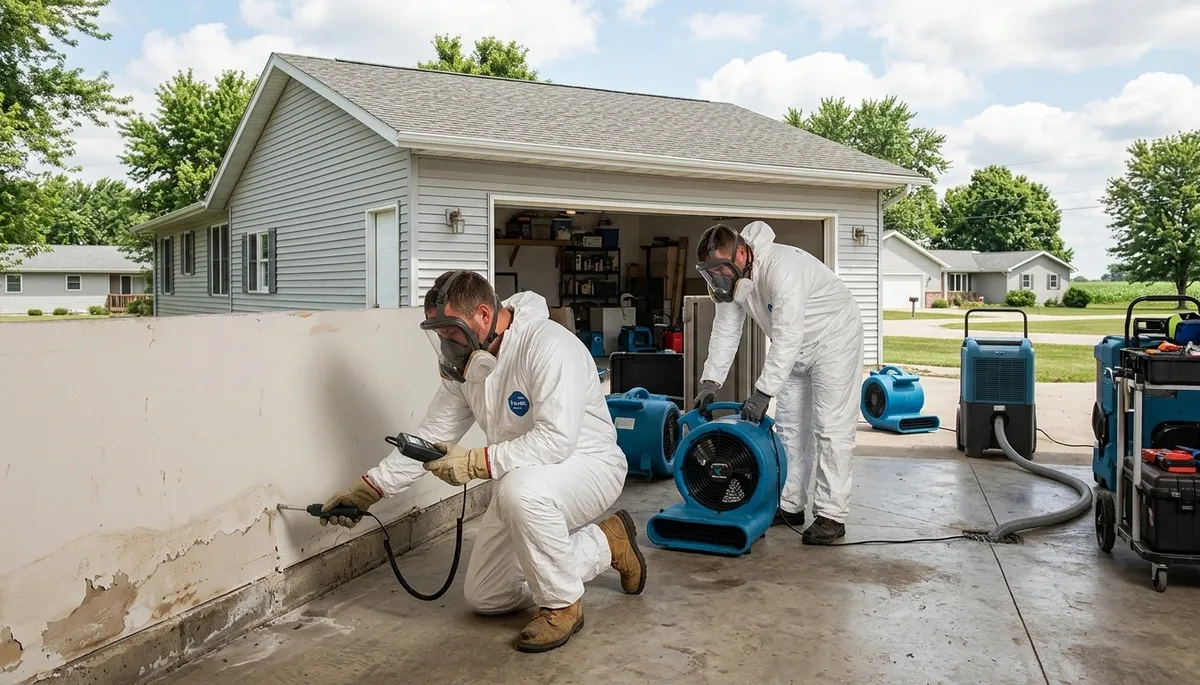 Water Damage Pleasant Plains Il Image 2