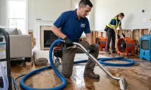 Emergency water damage service in Springfield, IL for fast water removal and cleanup